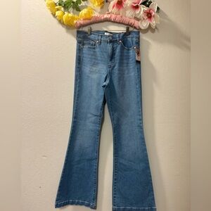 sofia by sofia vergara Blue Flare High-Rise Jeans